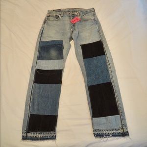 ❌SOLD❌Vintage Levi’s Patchwork Denim